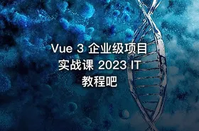 Vue 3 企业级项目实战课 2023 IT教程吧