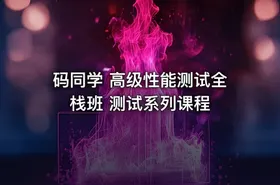 码同学 高级性能测试全栈班 测试系列课程