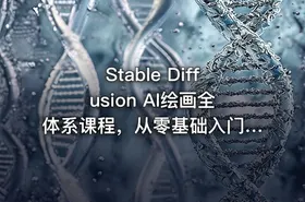Stable Diffusion AI绘画全体系课程，从零基础入门、参数原理、插件控图、模型运用到商业实操、高阶工作流全覆盖