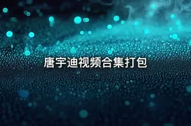 唐宇迪视频合集打包