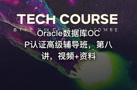 Oracle数据库OCP认证高级辅导班，第八讲，视频+资料