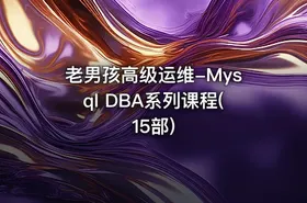 老男孩高级运维-Mysql DBA系列课程(15部)