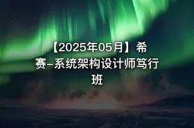 【2025年05月】希赛-系统架构设计师笃行班