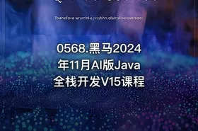 0568.黑马2024年11月AI版Java全栈开发V15课程 - getfromcode