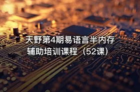 天野第4期易语言半内存辅助培训课程（52课）