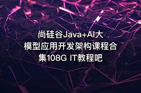 尚硅谷Java+AI大模型应用开发架构课程合集108G IT教程吧