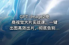 GPT-Image2电商视觉大片实战课，一键出图高效出片，彻底告别手动繁琐修图 - getfromcode