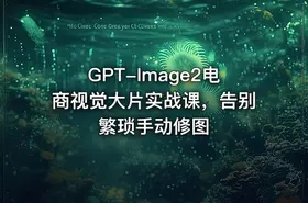 GPT-Image2电商视觉大片实战课，告别繁琐手动修图
