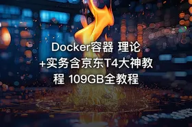 Docker容器 理论+实务含京东T4大神教程 109GB全教程
