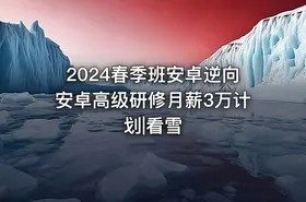 2024春季班安卓逆向安卓高级研修月薪3万计划|看雪