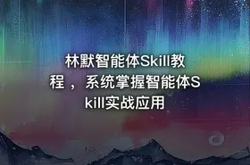 林默智能体Skill教程 ，系统掌握智能体Skill实战应用 - getfromcode
