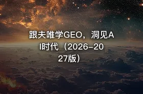 跟夫唯学GEO，洞见AI时代（2026-2027版）