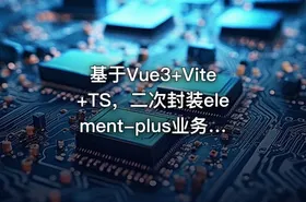 基于Vue3+Vite+TS，二次封装element-plus业务组件 - 带源码课件