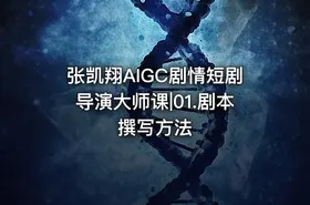 张凯翔AIGC剧情短剧导演大师课|01.剧本撰写方法 - getfromcode