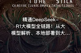 精通DeepSeek-R1大模型全链路！从大模型解析、本地部署到大模型训练微调、代码实战