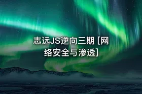 志远JS逆向三期 [网络安全与渗透]