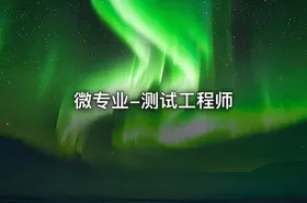 微专业-测试工程师
