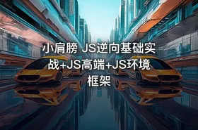 小肩膀 JS逆向基础实战+JS高端+JS环境框架