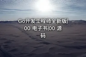 Go开发工程师全新版|00 电子书|00 源码