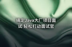 搞定Java大厂项目面试 轻松打动面试官