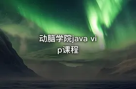动脑学院java vip课程