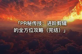 「PR秘传技：进阶剪辑的全方位攻略（完结）」