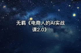 无羁《电商人的AI实战课2.0》 - getfromcode