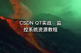 CSDN QT实战：监控系统资源教程