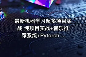 最新机器学习超多项目实战 纯项目实战+音乐推荐系统+Pytorch+机器翻译+金融反欺诈等