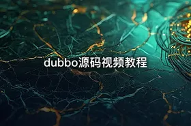 dubbo源码视频教程