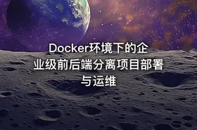 Docker环境下的企业级前后端分离项目部署与运维