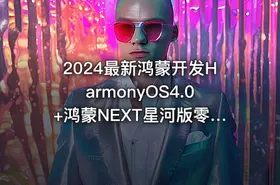 2024最新鸿蒙开发HarmonyOS4.0+鸿蒙NEXT星河版零基础教程