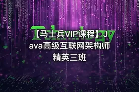【马士兵VIP课程】Java高级互联网架构师 精英三班