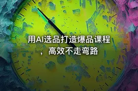 用AI选品打造爆品课程，高效不走弯路 - getfromcode