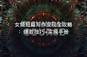 女频短篇写作变现全攻略：爆款技巧+实操手册