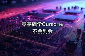 零基础学Cursor从不会到会