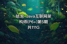 咕泡-Java互联网架构师(P6+)第5期 共111G - getfromcode