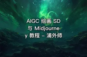 AIGC 绘画 SD 与 Midjourney 教程 - 浦外师
