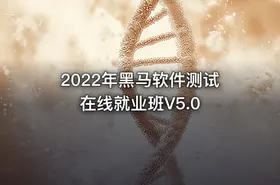 2022年黑马软件测试在线就业班V5.0