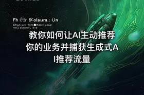 教你如何让AI主动推荐你的业务并捕获生成式AI推荐流量