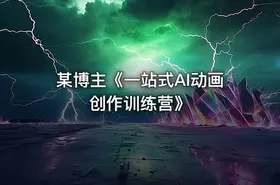 某博主《一站式AI动画创作训练营》