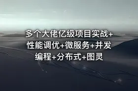 多个大佬亿级项目实战+性能调优+微服务+并发编程+分布式+图灵 - getfromcode