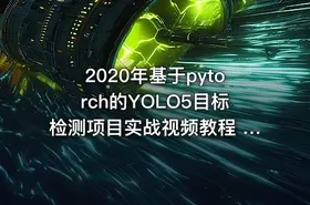 2020年基于pytorch的YOLO5目标检测项目实战视频教程 (附讲义)20课