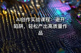 AI创作实战课程：避开陷阱，轻松产出高质量作品