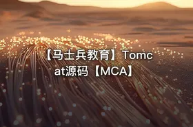 【马士兵教育】Tomcat源码【MCA】 - getfromcode