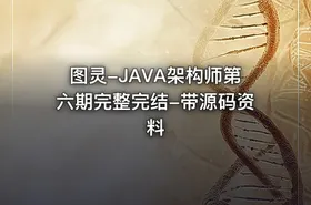 图灵-JAVA架构师第六期完整完结-带源码资料