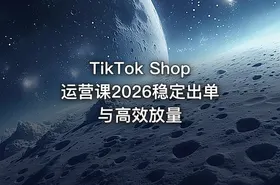TikTok Shop运营课2026稳定出单与高效放量