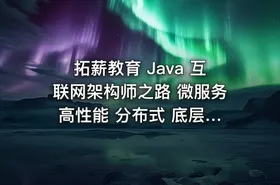 拓薪教育 Java 互联网架构师之路 微服务 高性能 分布式 底层源码 高并发 - 带源码课件 - getfromcode