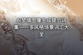 AI梦境图像生成提示词集——多风格场景词汇大全