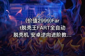 (价值2999)Fart脱壳王FART全自动脱壳机 安卓逆向进阶教程|KX
